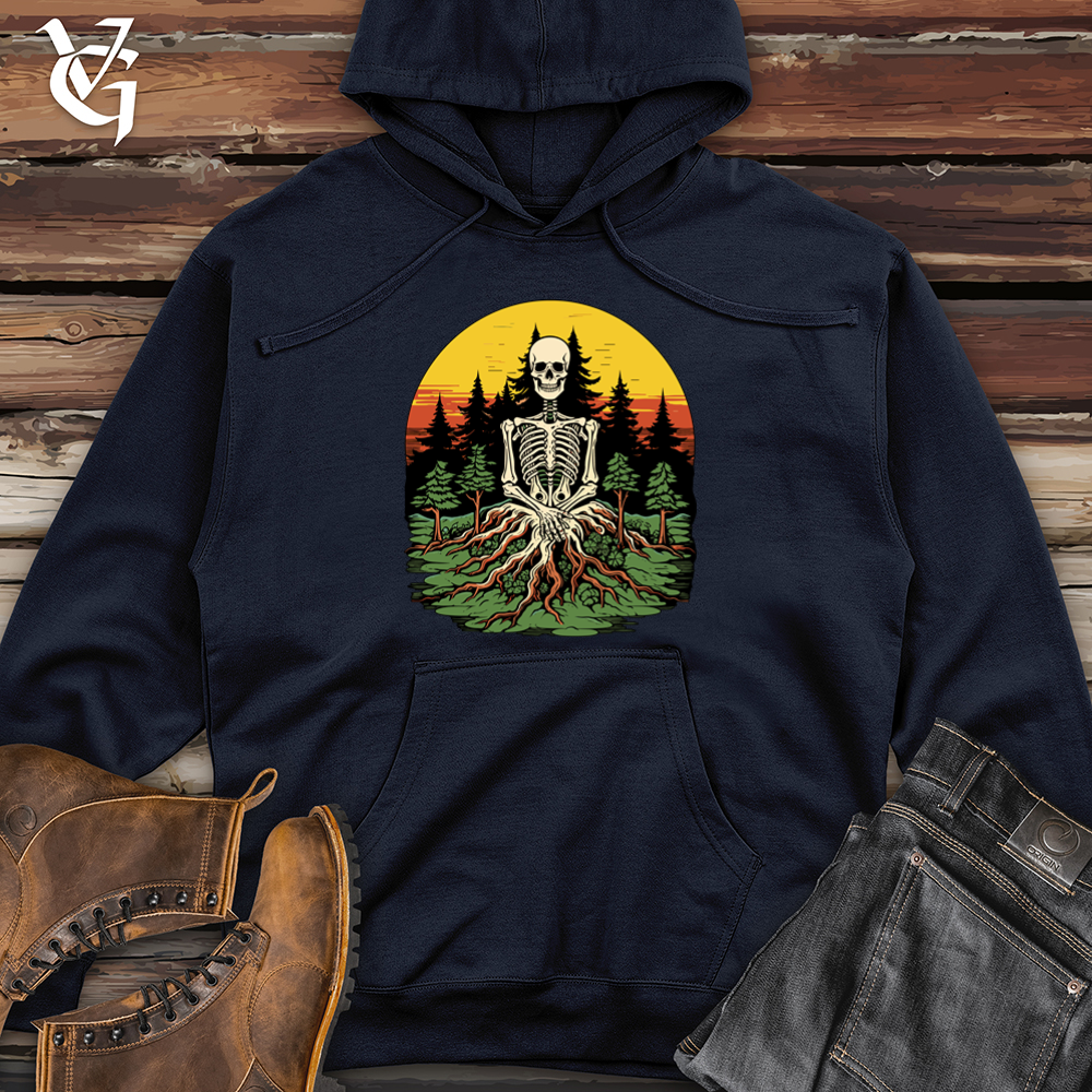 Pop Afforestation Frenzy Midweight Hooded Sweatshirt