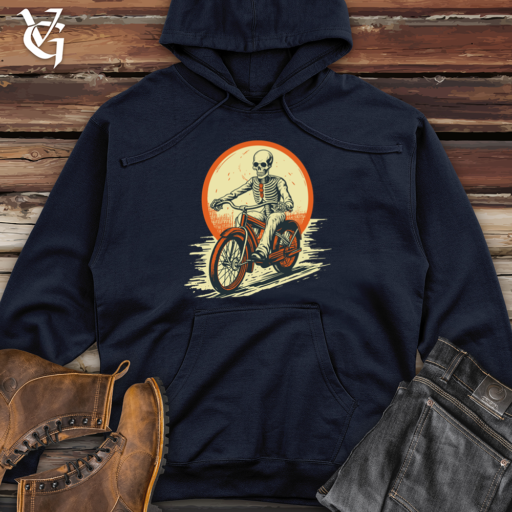 Retro Trike Surprise Midweight Hooded Sweatshirt