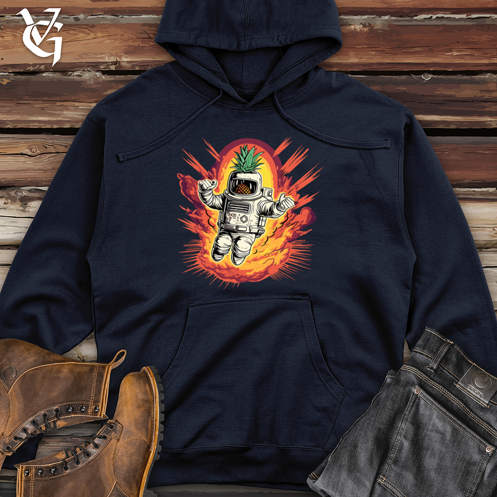 Cosmic Clash Pineapple Midweight Hooded Sweatshirt