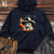 Space Cowboy Cat Adventure Midweight Hooded Sweatshirt