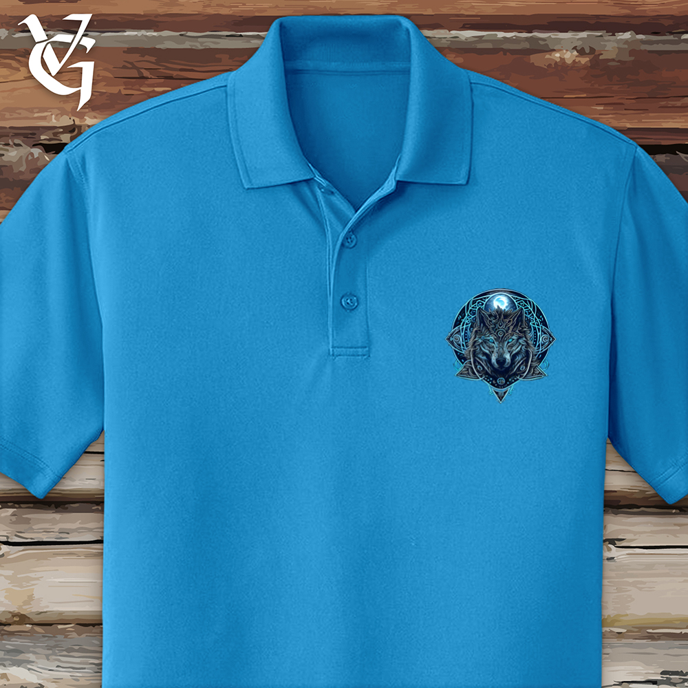 Celtic Fenrir Wolf Polo
