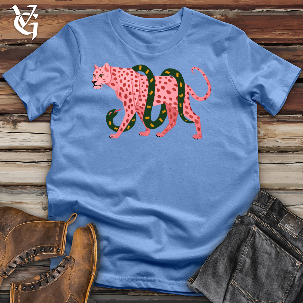 Pink Cheetah Cotton Tee