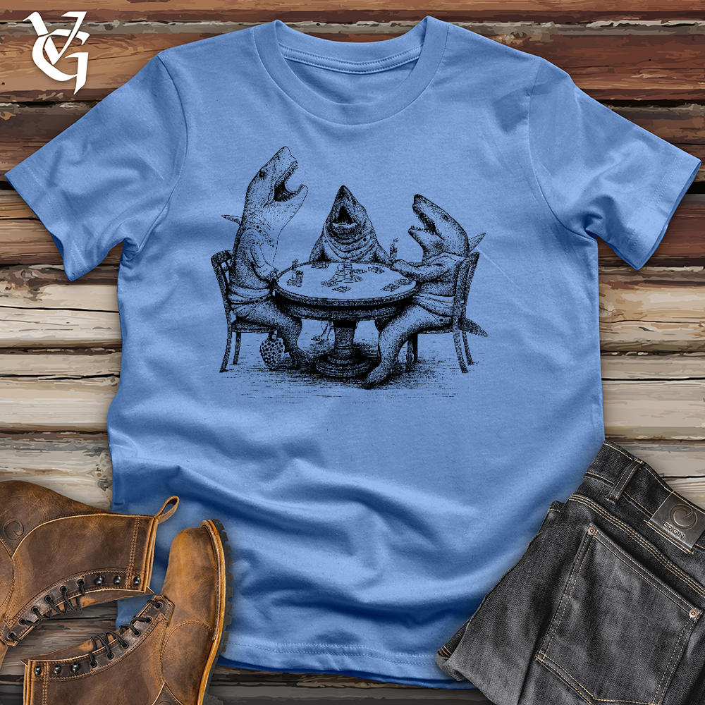 Poker Sharks Cotton Tee