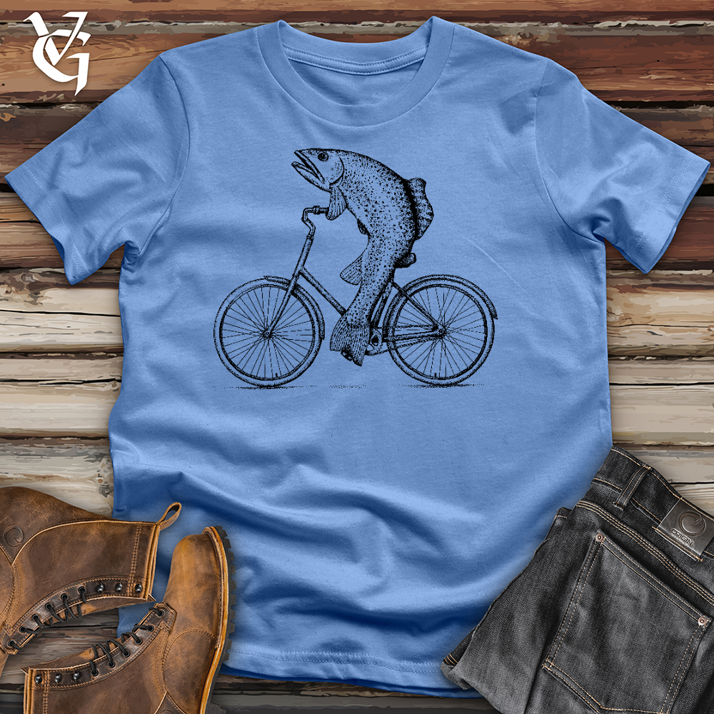 Fish On Wheels Cotton Tee