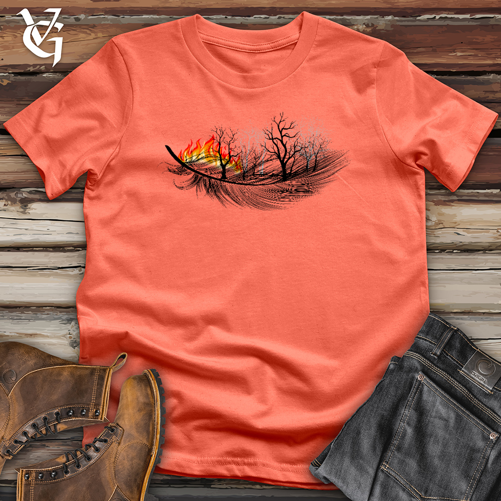 Feathered the Flames  Cotton Tee