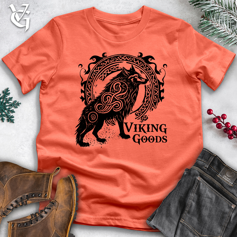 Celtic Wolf Viking Good Cotton Tee