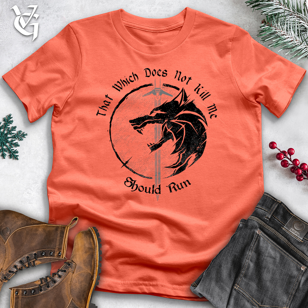 Should Run Wolf Cotton Tee