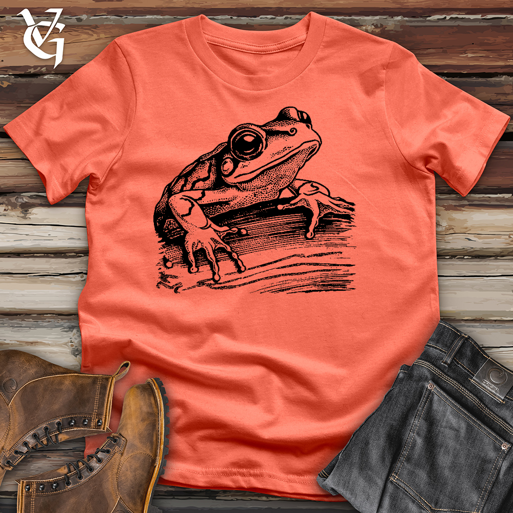 Frog Perch Cotton Tee