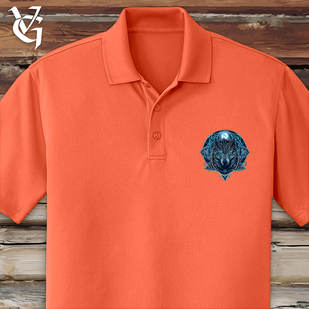 Celtic Fenrir Wolf Polo