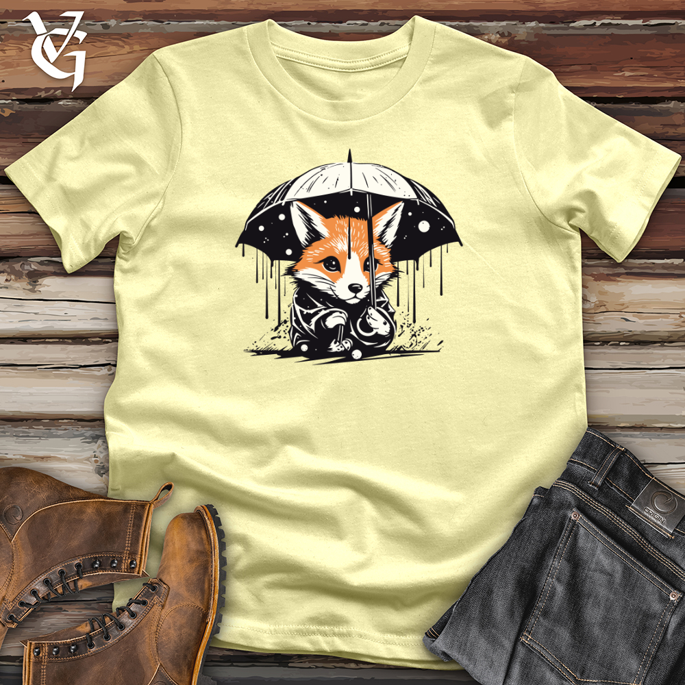 Retro Rainy Fox Softstyle Tee