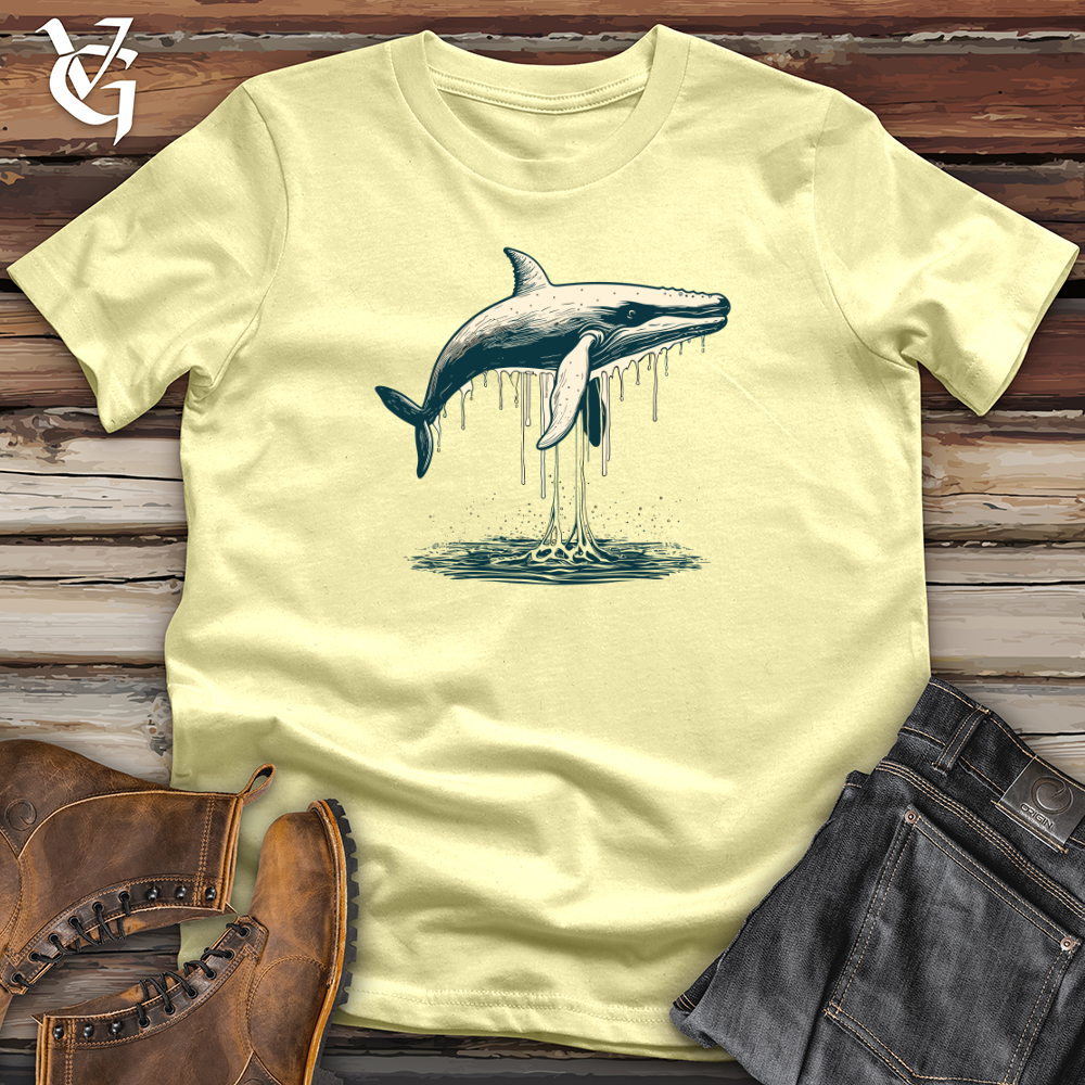 Vintage Arctic Whale Softstyle Tee