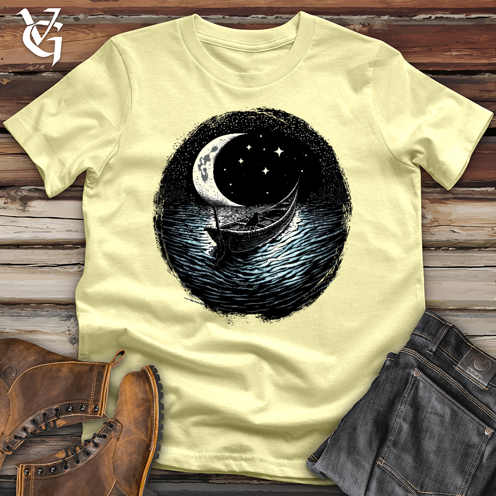 Raven on a Boat Softstyle Tee