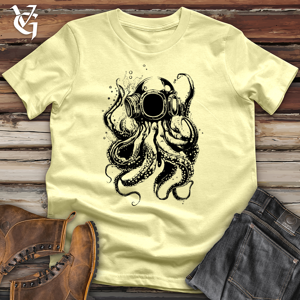 Scuba Octopus Softstyle Tee