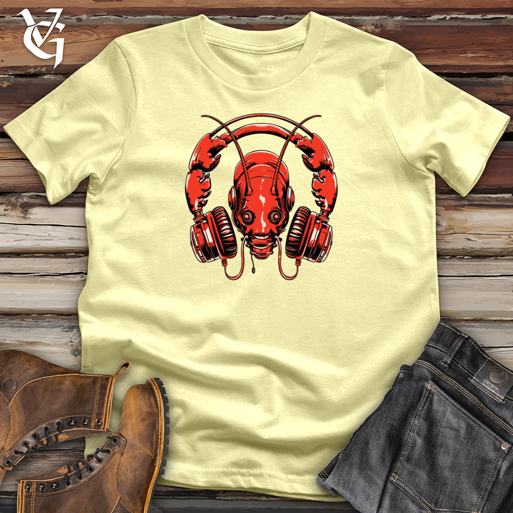 Lobster Ocean Echo Headphone Harmony Softstyle Tee