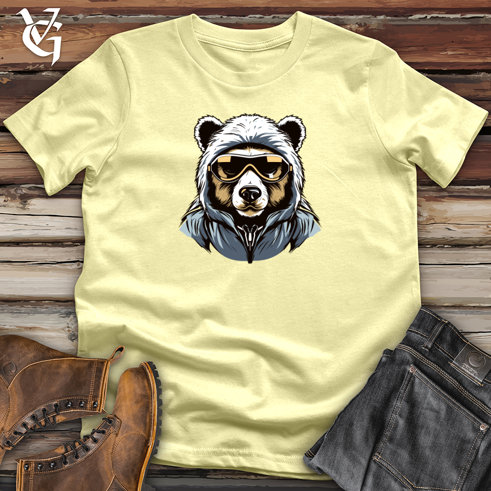 Retro Ski Mask Bear Softstyle Tee