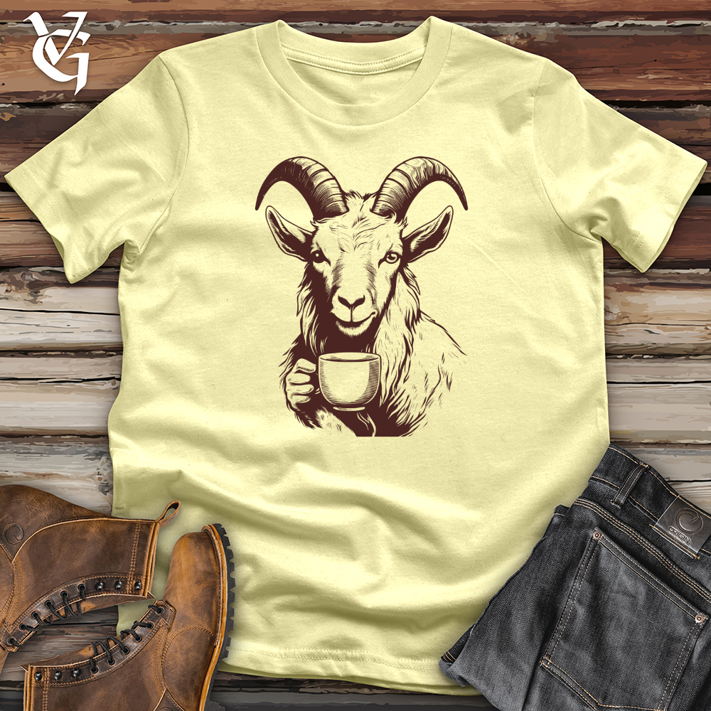 Goat Coffee Savoring Moments Softstyle Tee