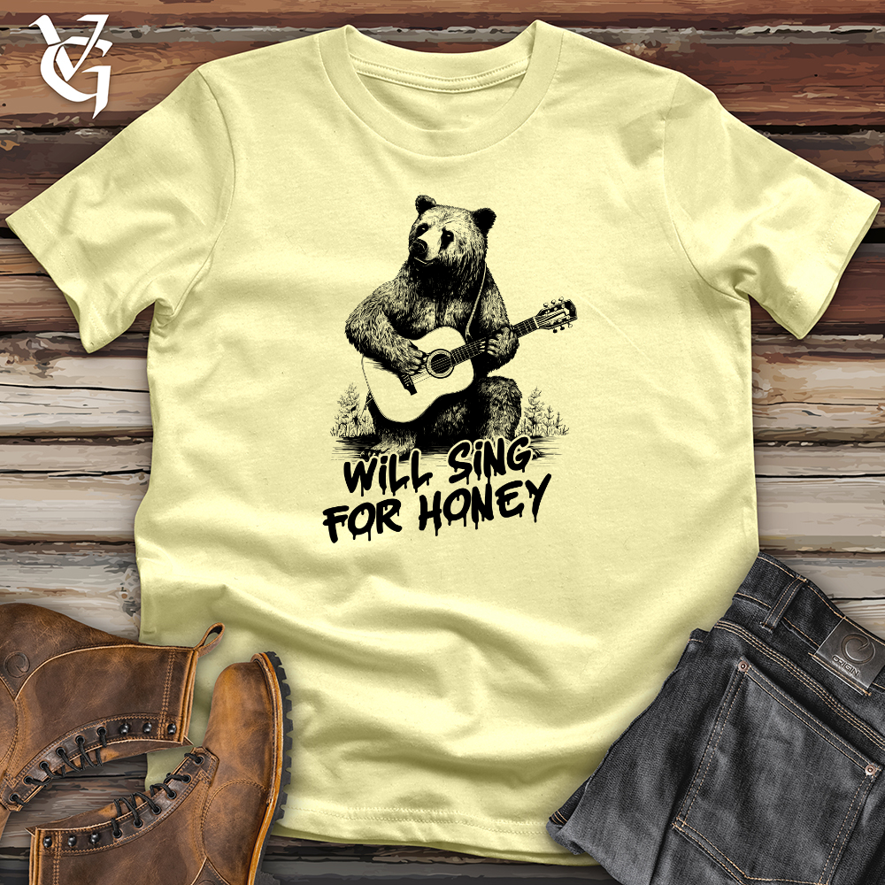Will Sing For Honey Softstyle Tee