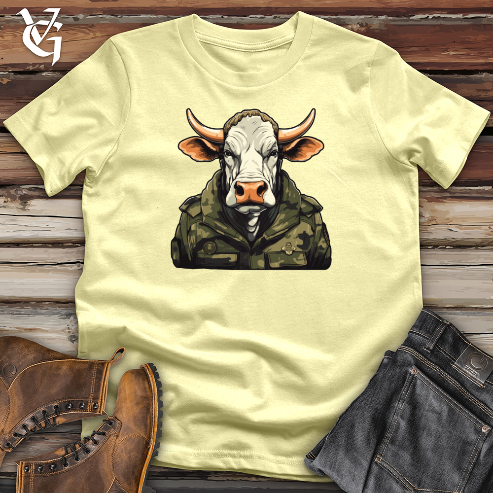 Cow Camo Army Combat Brigade Softstyle Tee