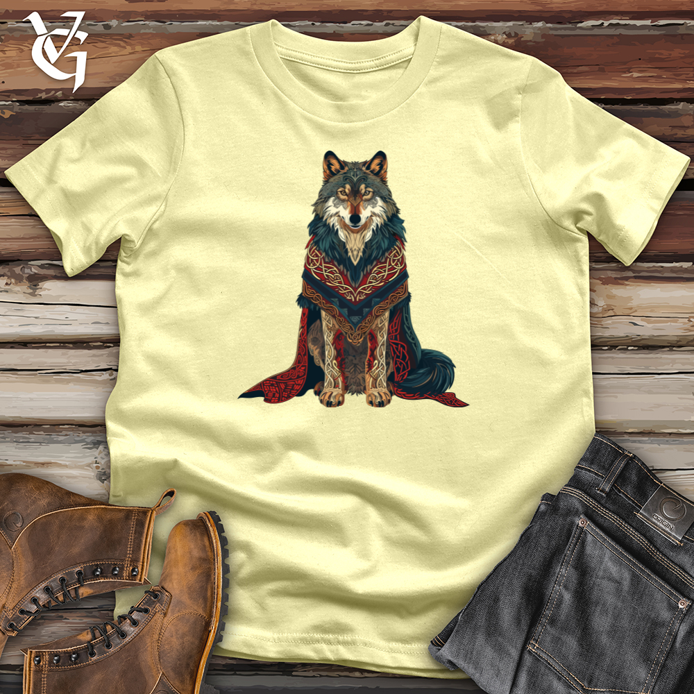 Tribal Wolf Majesty Softstyle Tee
