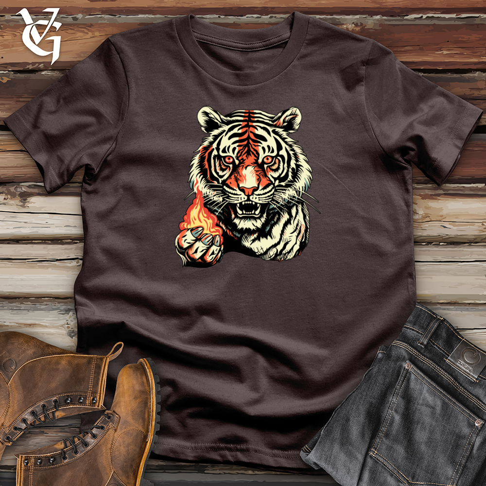 Retro Fire Tiger Softstyle Tee