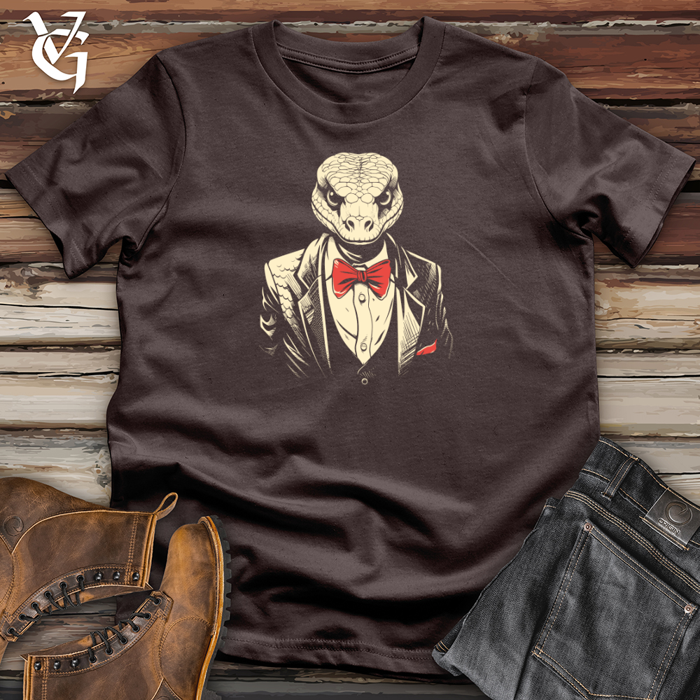 Retro Tuxedo Snake Softstyle Tee