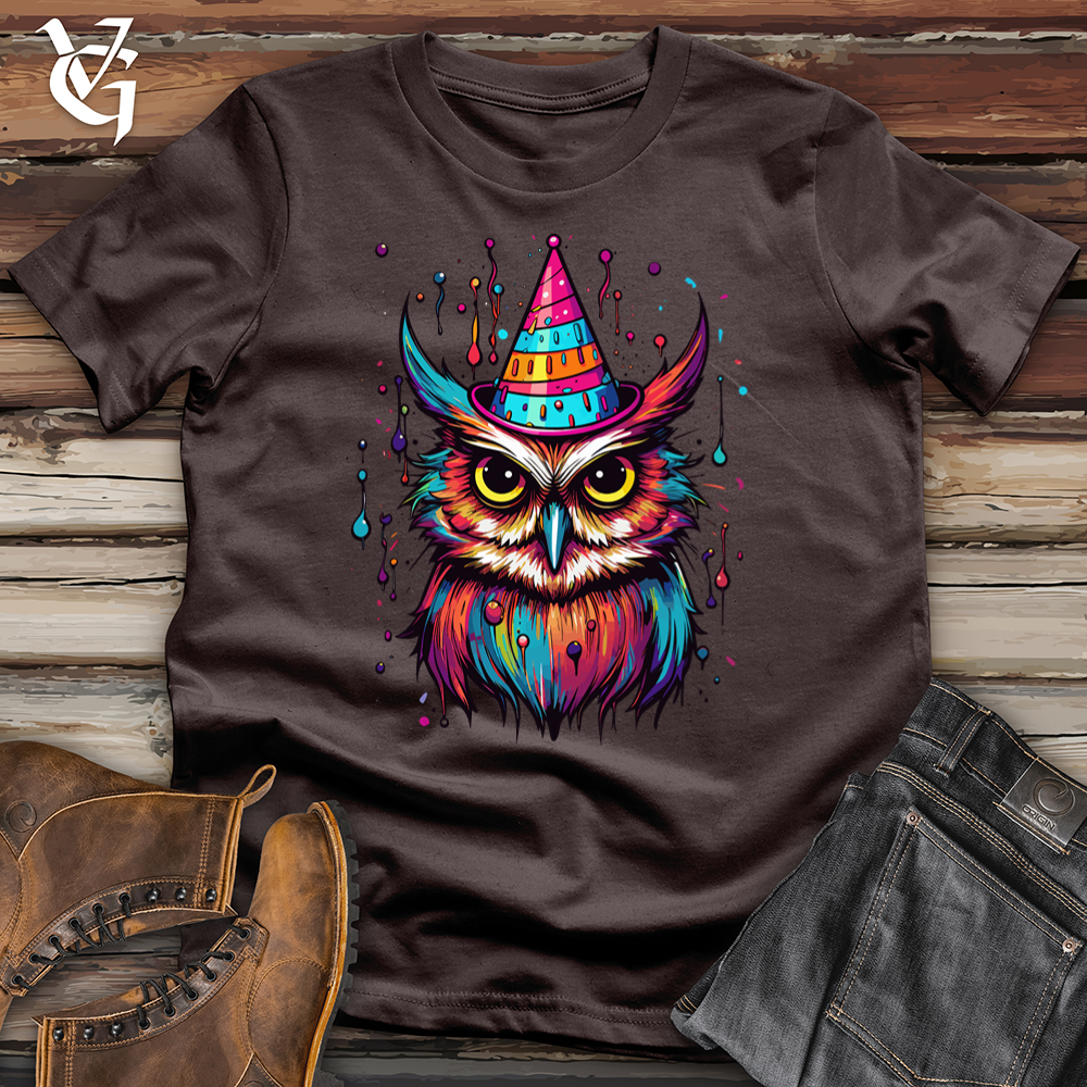 Birthday Party Owl Softstyle Tee