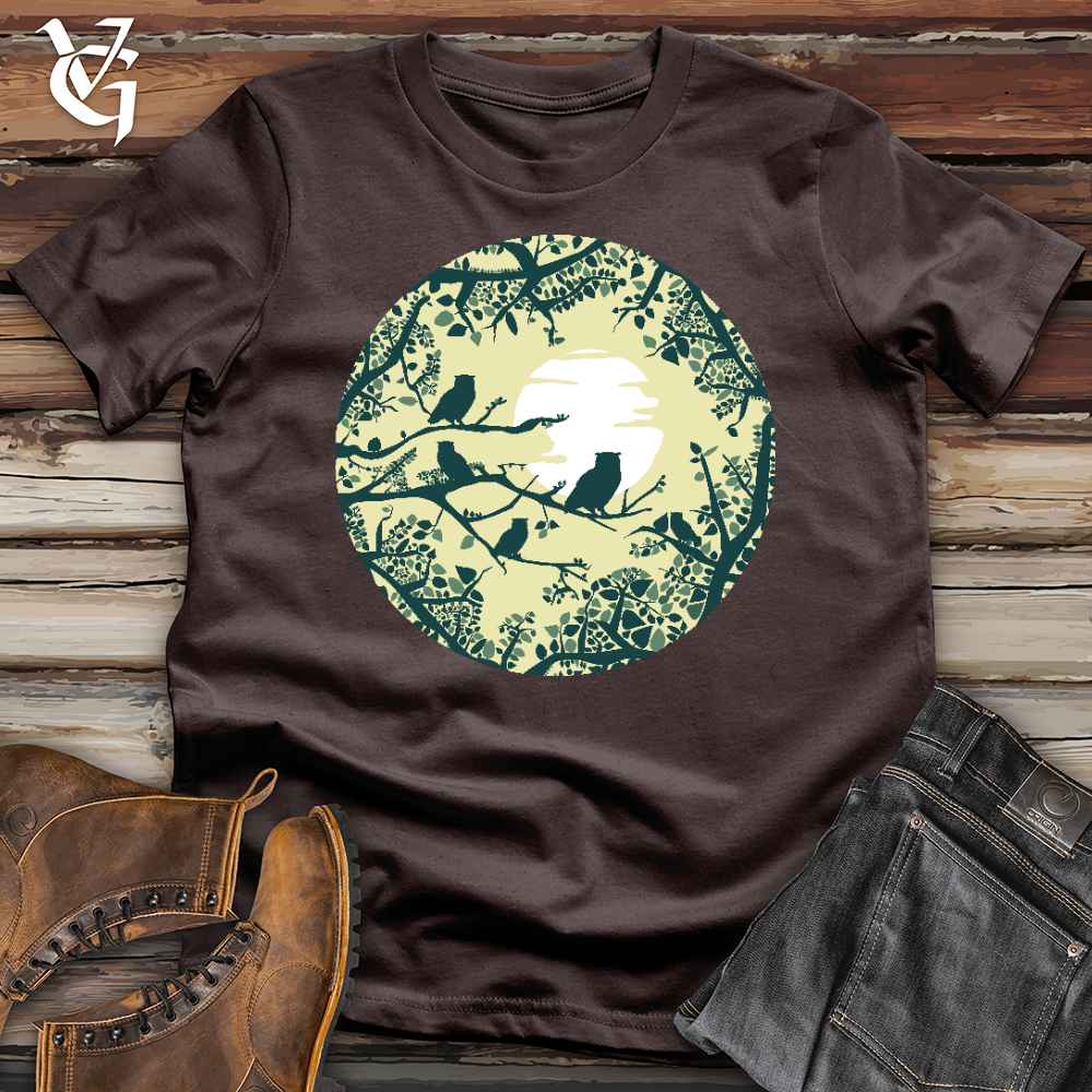 Forest Moon Raven Cotton Tee-01-01 Softstyle Tee