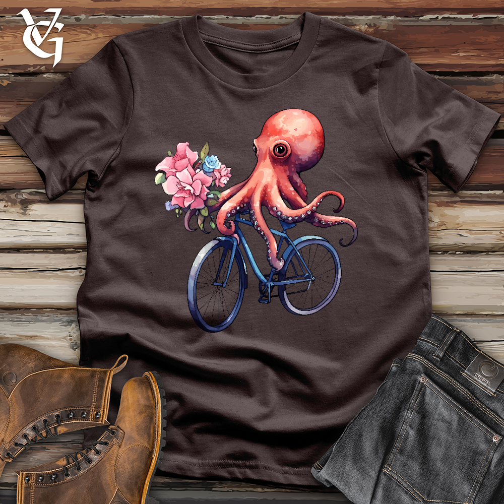 Cycling Octopus Softstyle Tee