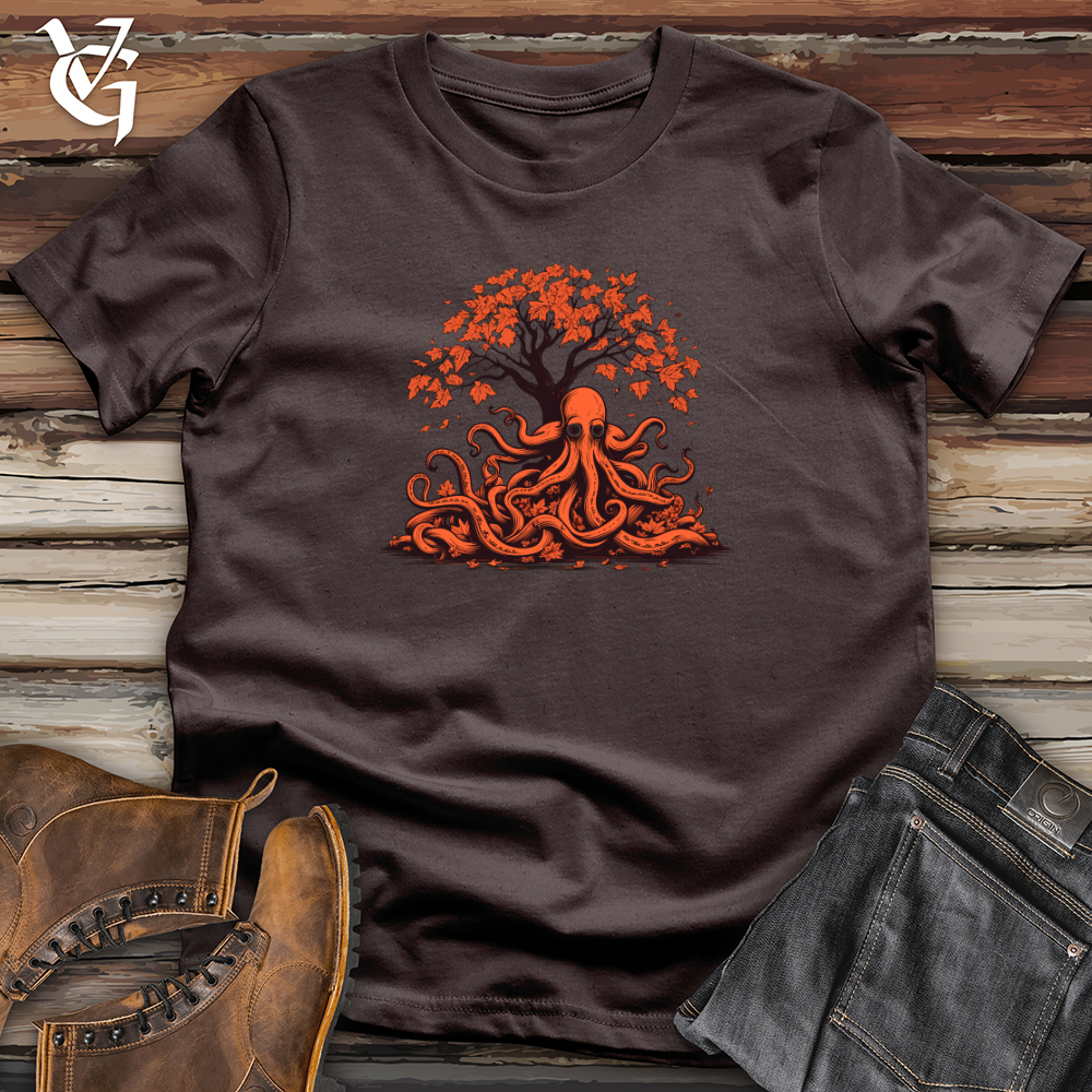 Retro Leaf Raker Softstyle Tee