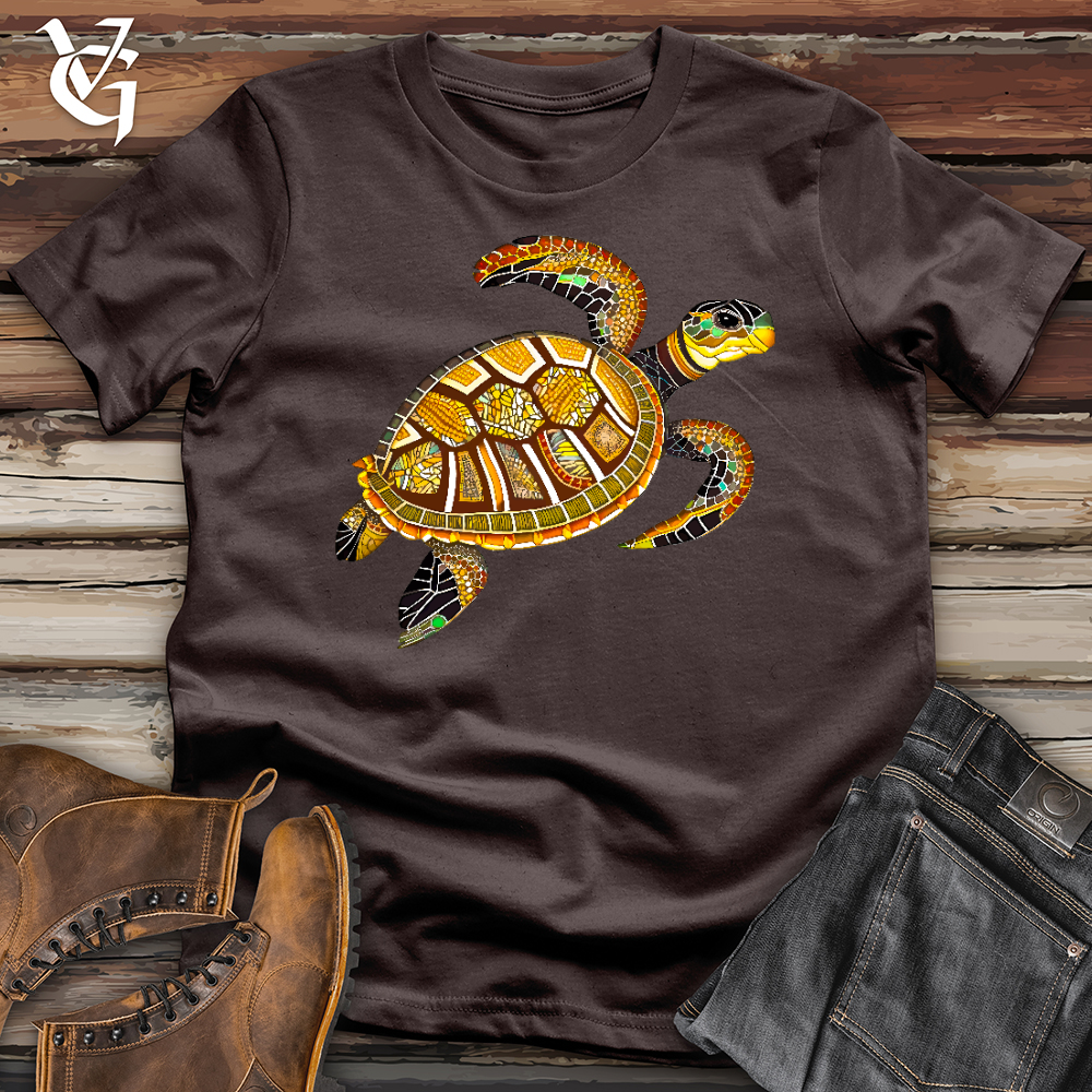 Sea Glass Turtle Softstyle Tee