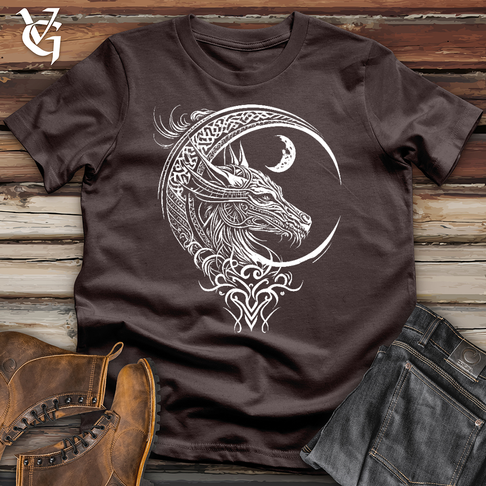 Celtic Dragon and Moon Softstyle Tee