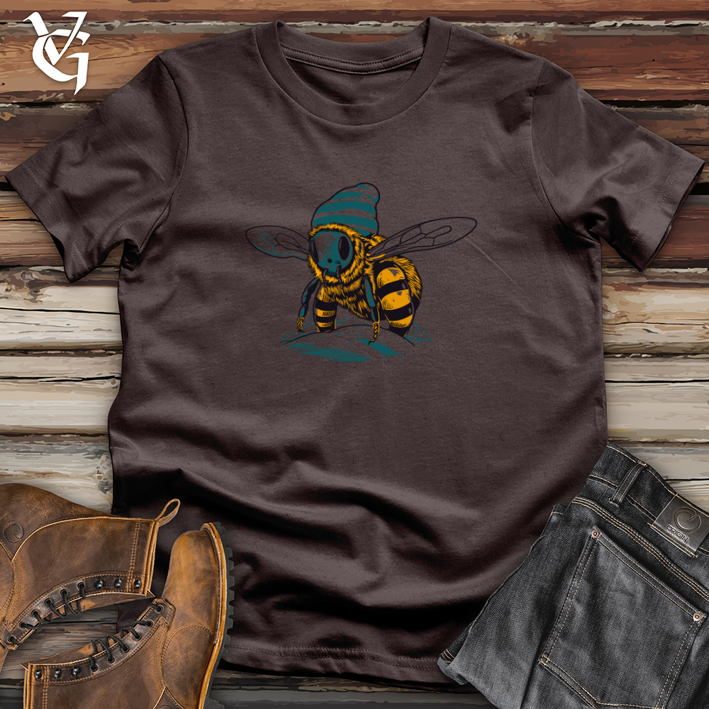 Stylish Beanie Bee Softstyle Tee