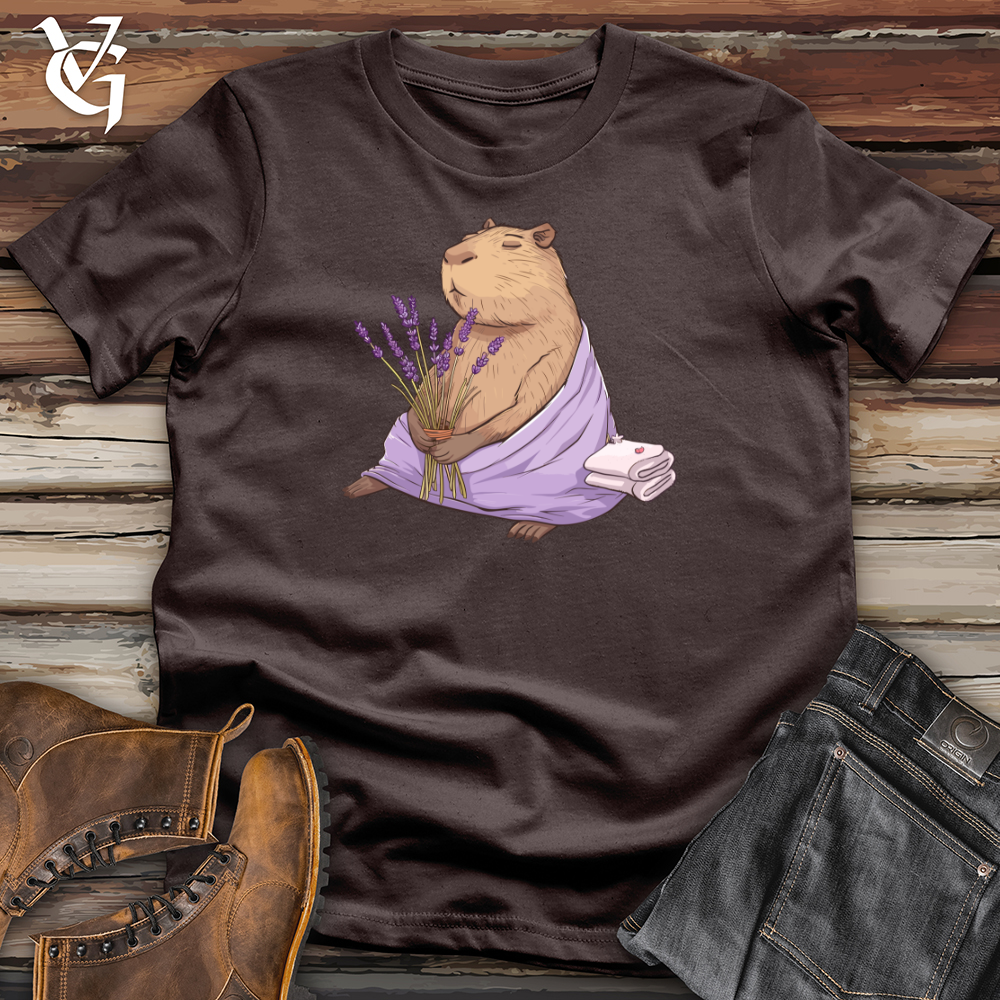 Capybara Lavender Spa Softstyle Tee