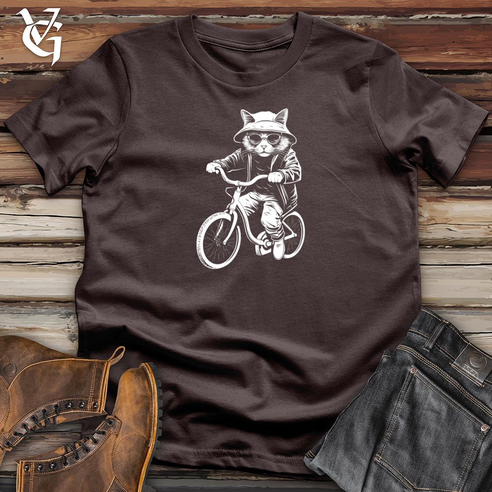 Feline Cycle Whisker Jaunt Adventure Softstyle Tee