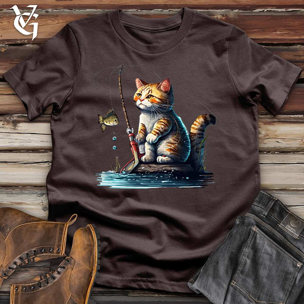 Cat Fishing Softstyle Tee