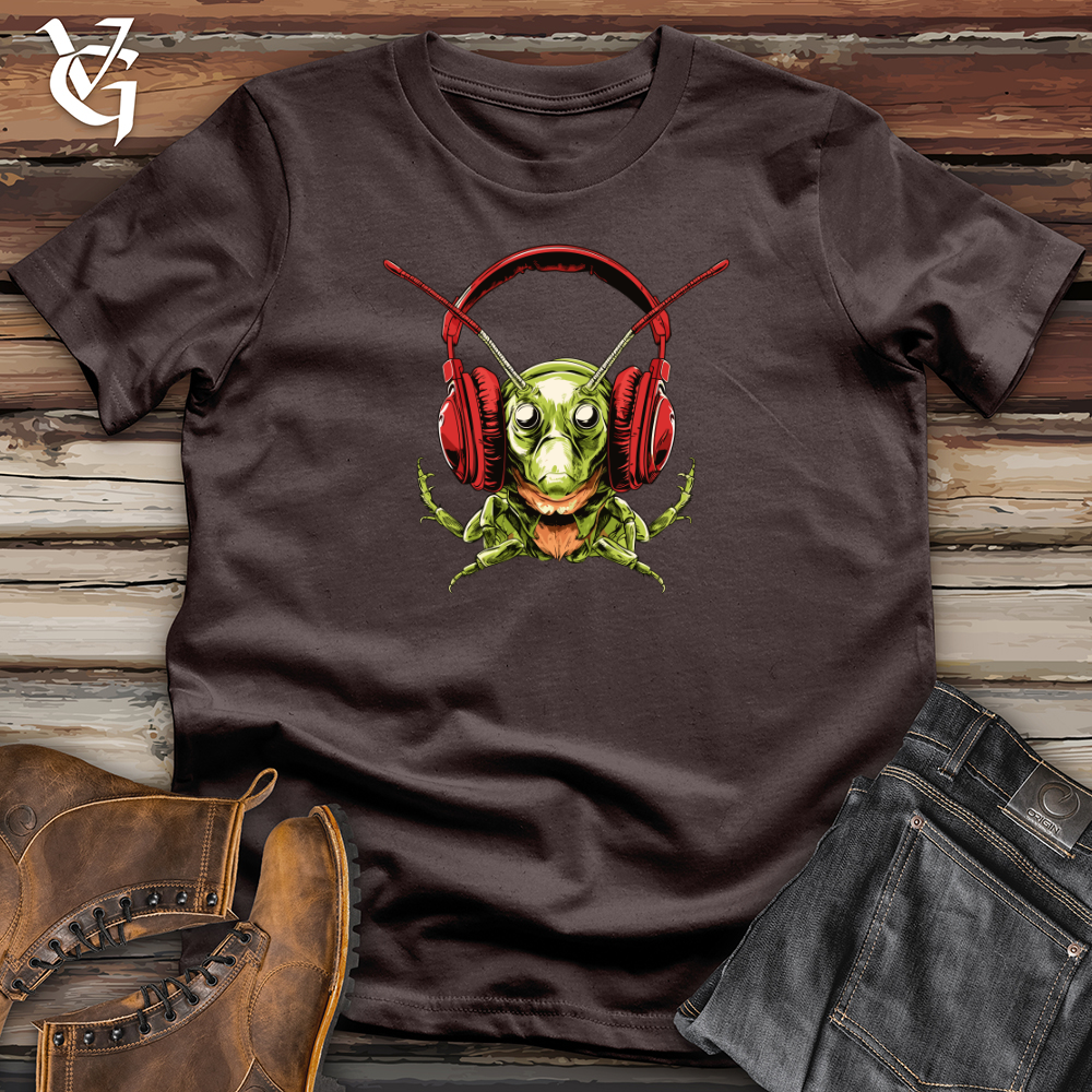 Grasshopper Groove Headphone Vibes Softstyle Tee