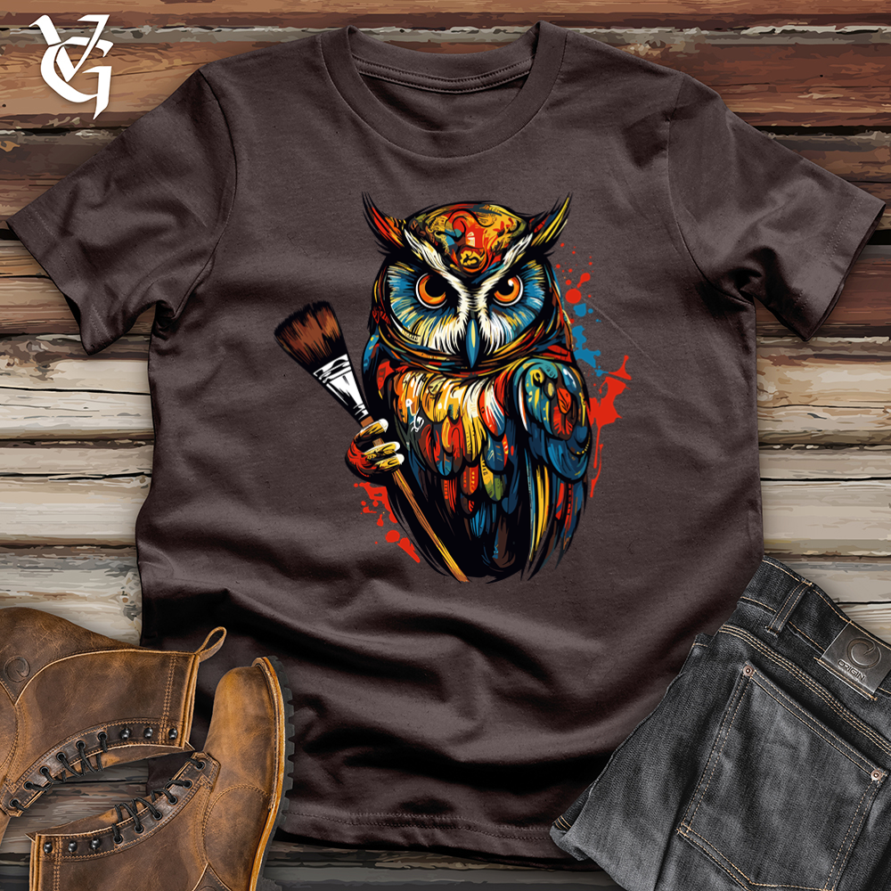Classic Painter Owl Softstyle Tee