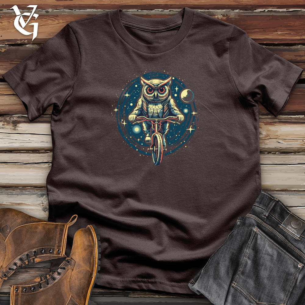 Galactic Cyclist Owl Adventure Softstyle Tee