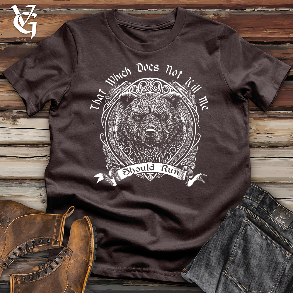 Should Run Vg Bear Softstyle Tee