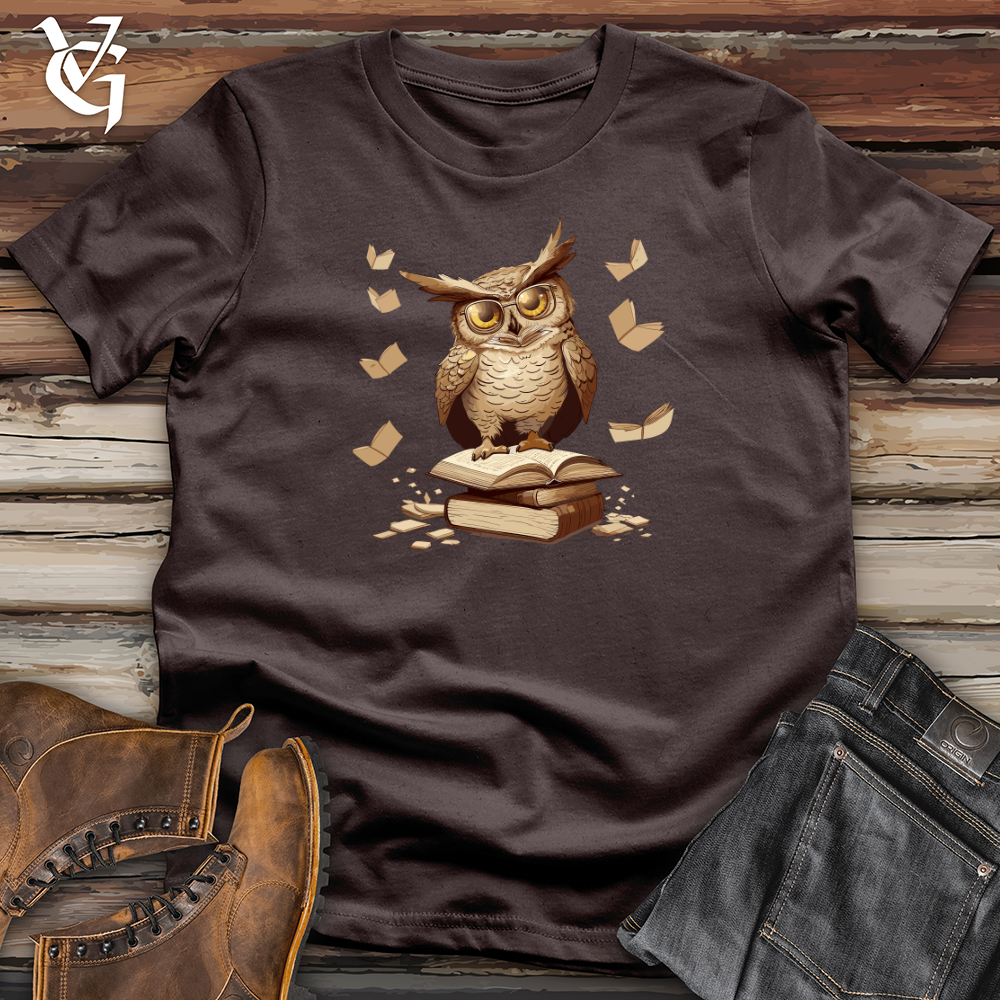 Owl Bookworm Adventure Softstyle Tee
