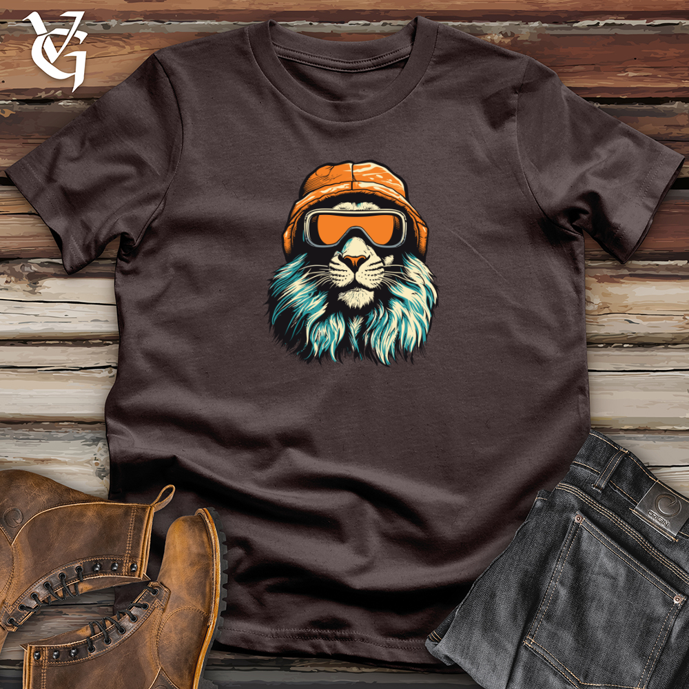 Retro Ski Mask Lion Softstyle Tee