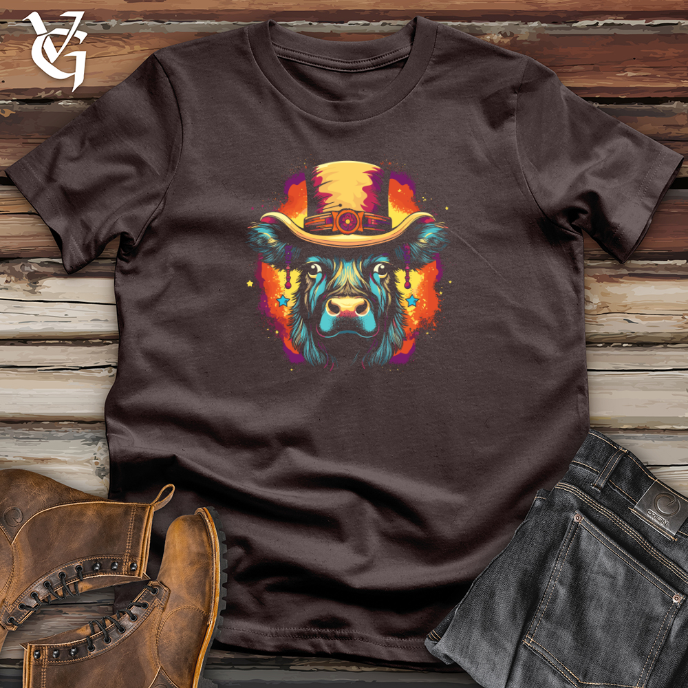 Retro Cosmic Top Hat Buffalo Softstyle Tee