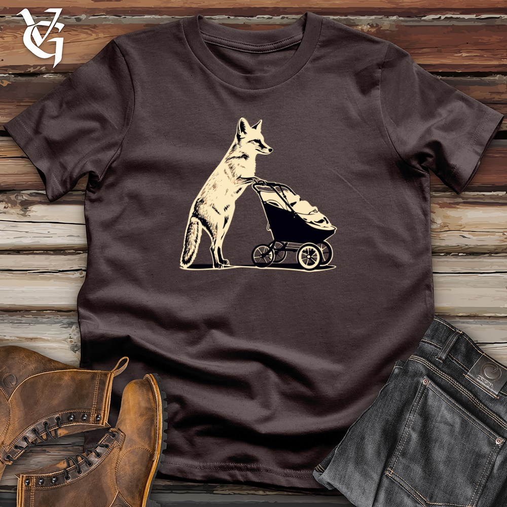 Retro Strolling Fox Softstyle Tee