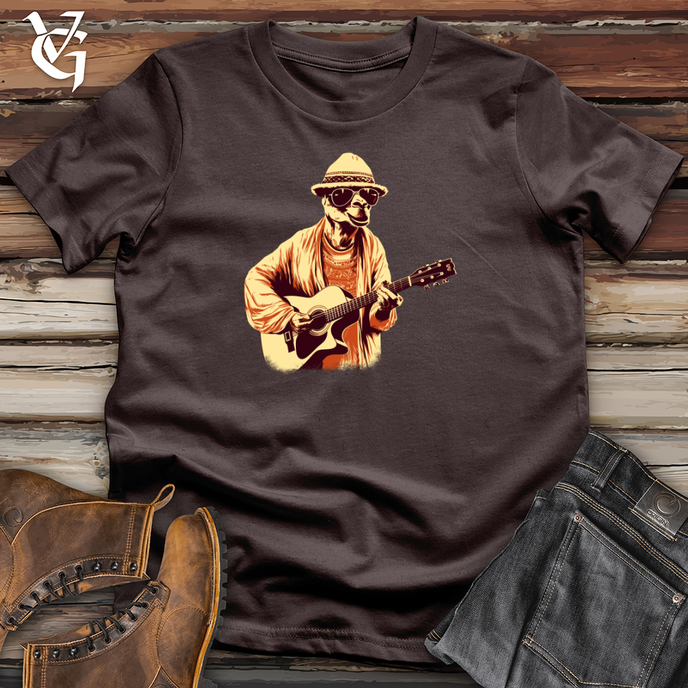 Camel Desert Melody Guitar Groove Softstyle Tee