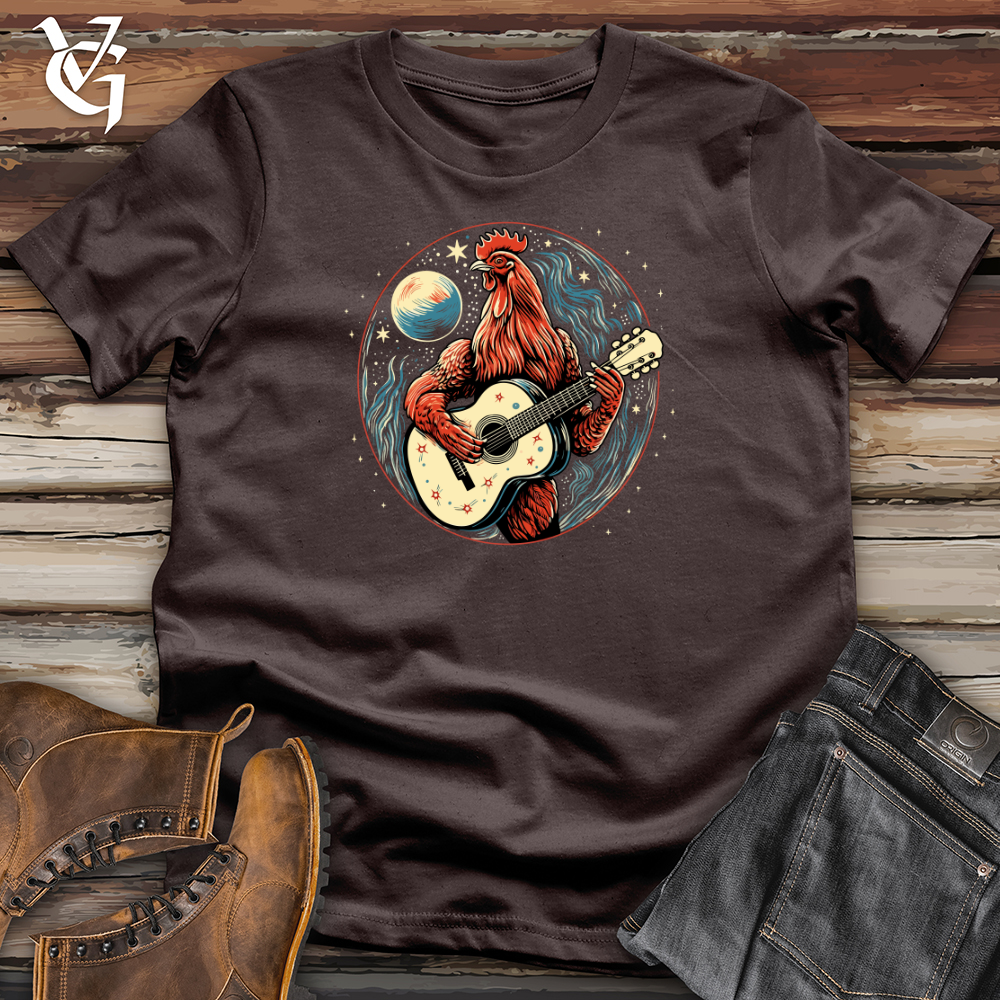 Cosmic Guitar Chicken Strum Softstyle Tee