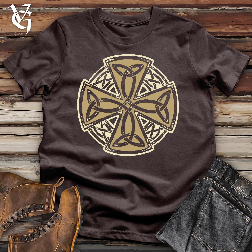 Faded Celtic Cross Softstyle Tee