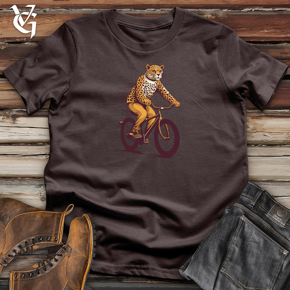 Cheetah Bicycle Chase Softstyle Tee