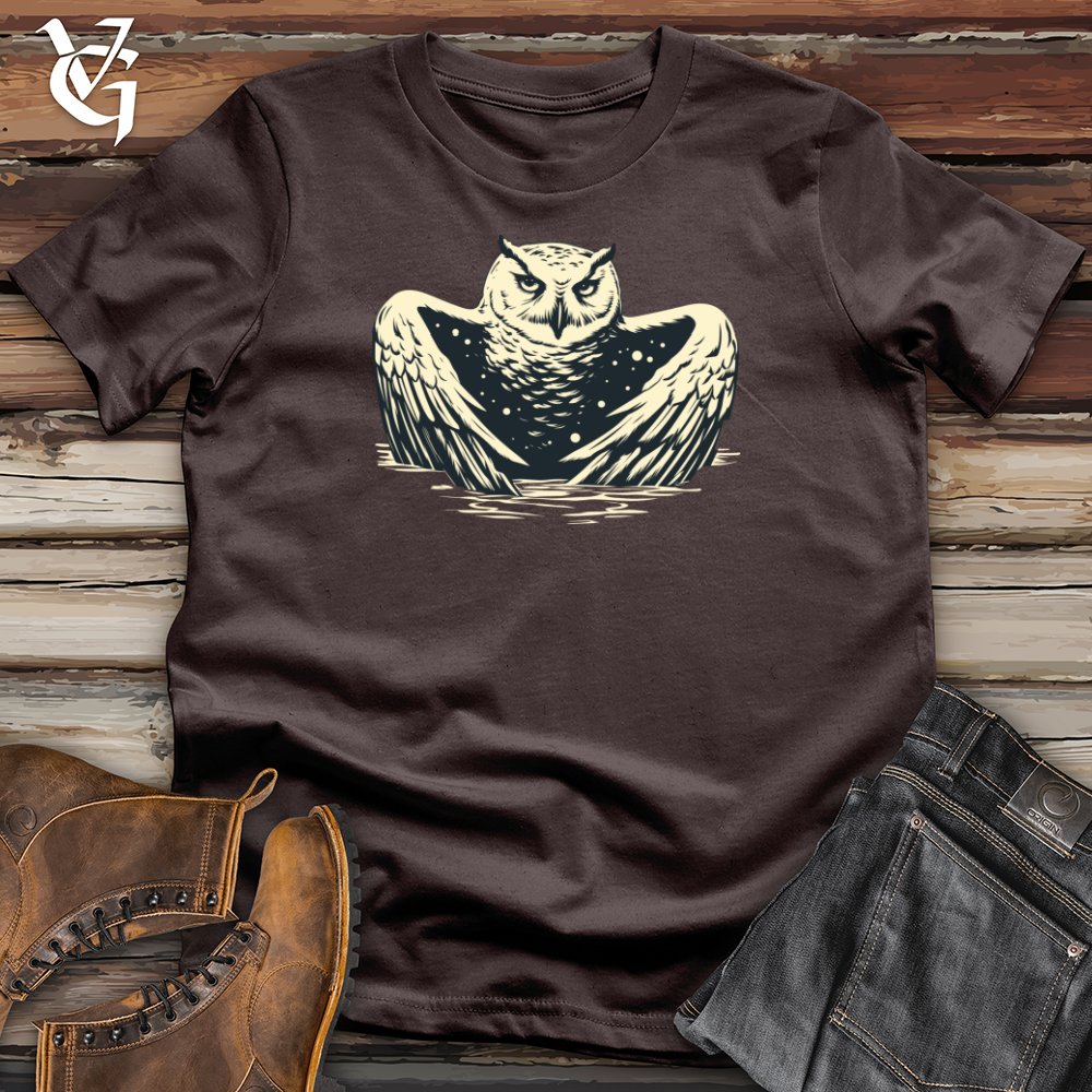 Retro Frosty Owl Softstyle Tee