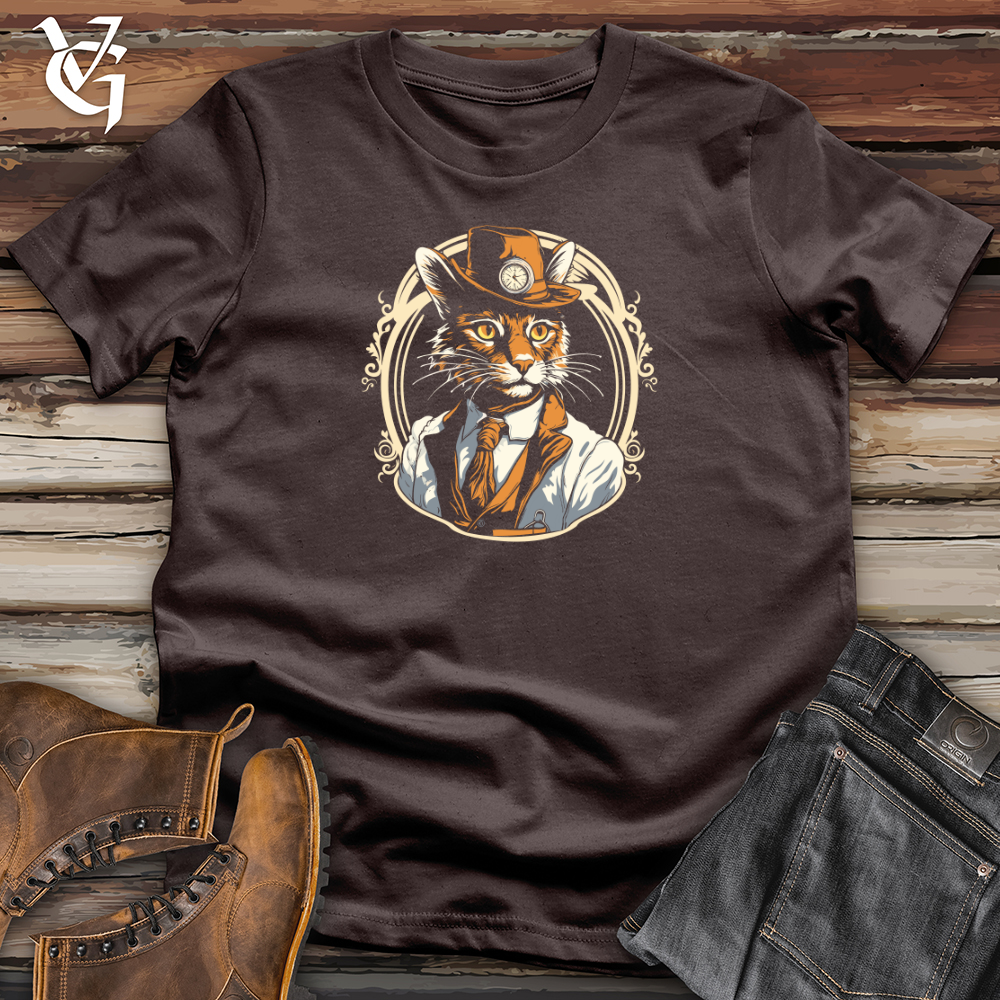 Cat Time Traveler Softstyle Tee