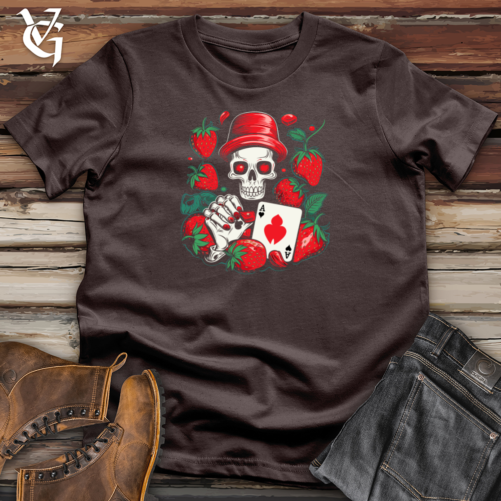 Whimsical Strawberry Gambler Softstyle Tee